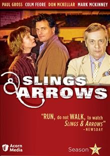 Slings & arrows. Season 2 [videorecording] / Rhombus ; Canadian Television Fund ; Showcase ; The Movie Network ; Movie Central ; produced by Niv Fichman, Daniel Iron and Sari Friedland ; written by Susan Coyne, Bob Martin and Mark McKinney ; directed by Peter Wellington.