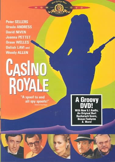 Casino royale [videorecording] / Famous Artist Productions ; produced by Charles K. Feldman and Jerry Bresler ; directed by John Huston ... [et al.] ; screenplay by Wolf Mankowitz, John Law, Michael Sayers.