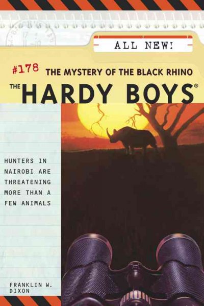 The mystery of the black rhino / Franklin W. Dixon.