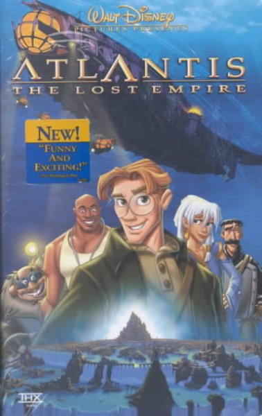 Atlantis the lost empire [videorecording] : the lost empire / directed by Gary Trousdale and Kirk Wise ; produced by Don Hahn ; screenplay by Tab Murphy ; story by Kirk Wise, et al.