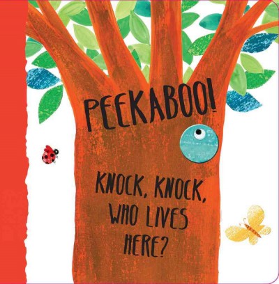 Peekaboo! knock, knock, who lives here?.