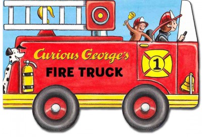 Curious George's fire truck / cover and interior illustrations by Greg Paprocki ; written by Julie Bartynski and Cynthia Platt.
