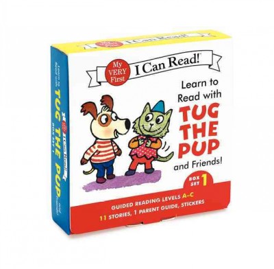 Learn to read with Tug the Pup and friends! Box set 1, levels A-C / by Dr. Julie M. Wood ; illustrated by Sebastien Braun.