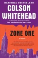 Zone one a novel  Cover Image