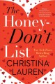 The honey-don't list  Cover Image